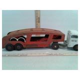 Vintage structo auto transport metal truck