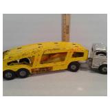 Vintage Structo auto Transport metal truck and