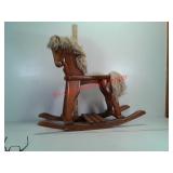 Child size wood rocking horse