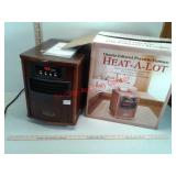 Quartz infrared portable furnace heater - tested