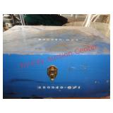 VINTAGE WOOD FOOT LOCKER