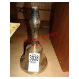 BRASS SCHOOL BELL