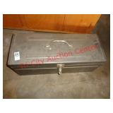 METAL TOOL BOX W/ CONTENTS