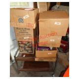 JOB LOT - GLASSWARE, MARVEL WARE, CART