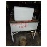 ANTIQUE DOUBLE WASH TUB & COOLER
