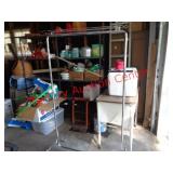 CLOTHES RACK ON CASTERS