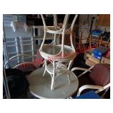 PATIO SET W/ MATCHING SOFA