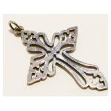 James Avery Sterling Silver Cross Pendant 3.5g