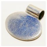 Blank Sterling Silver Monogram Pendant 12.5g