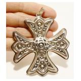 1975 Reed & Barton 925 Silver Christmas Cross 21g