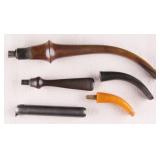 Meerschaum Pipe Stems & Lighter