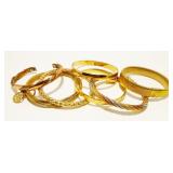 Grouping of Costume Cuff & Bangle Bracelets