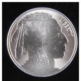 One Troy Ounce .999 Silver Bullion Round New