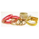 Grouping of Costume Cuff & Bangle Bracelets