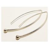 Eclectic Sterling Silver Earrings 6.2g