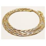 18" Black Hills 925 Silver Braided Necklace 15.9g