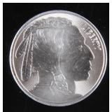 One Troy Ounce .999 Silver Bullion Round New