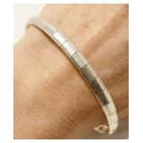 8" Milor Italy Sterling Silver Bracelet 14.4g