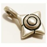 Small Sterling Silver Star Pendant 6.8g