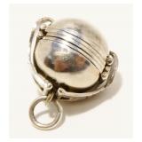 Mexican 925 Silver Orb Expanding Locket 13.5g