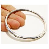 Mexican Sterling Silver Bangle Bracelet 15.4g