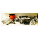 Electric Skillet, Crock Pot, Mixer, Bowls