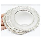 Three 5" Gorham Sterling Silver Plates 9.035ozt