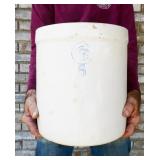 Louisville Indian Head 5 Gallon Stoneware Crock