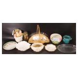 Planters, China, Serving Platters & Basket