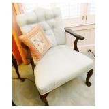 Upholstered Wood Chair