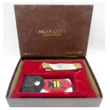 Schrade Limited Edition Bear Cult Scrimshaw Knife