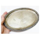 8.75" International Sterling Silver Plate 4.94ozt