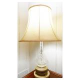 Cut Glass Crystal Table Lamp