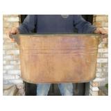 Antique Copper Wash Tub