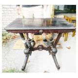 Antique Library Table