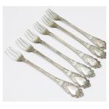 Sterling Silver Cocktail Forks 3.635ozt