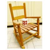 Wooden Rocking Chair (Toddler Size)