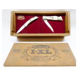 Schrade IXL Scrimshaw Limited Edition Knife Set