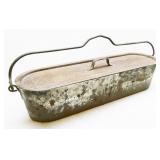 Galvanized Metal Fish Poacher #60, France