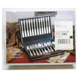 Wallace Flatware Chest, Mahogany Finish