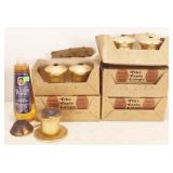 Vintage Tiki Torch Table Lamps