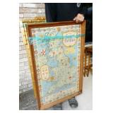 Framed Map of Royal Britain