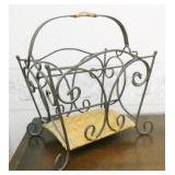 Wrought Iron Magazine Holder