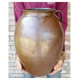 5-6 Gallon Stoneware Jug, Missing One Handle