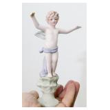 Porcelain Cherub Figurine