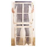 Pair of Vintage Windows 28"x24"