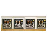 (8) Glass Oil Candle Sets