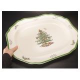 Spode Christmas Tree Sculpted Platter