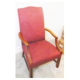 Upholstered Wood Chair