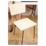 MCM Wood & Wrought Iron Chair